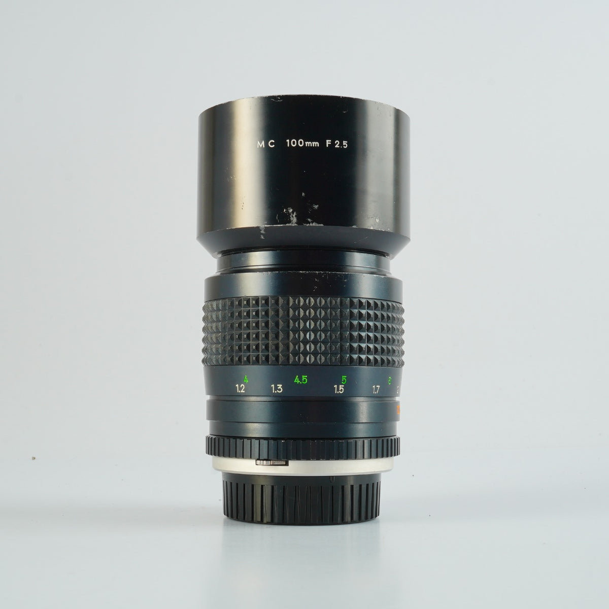 【Serviced】 MINOLTA MC TELE ROKKOR PF 100mm F/2.5 単焦点レンズ
