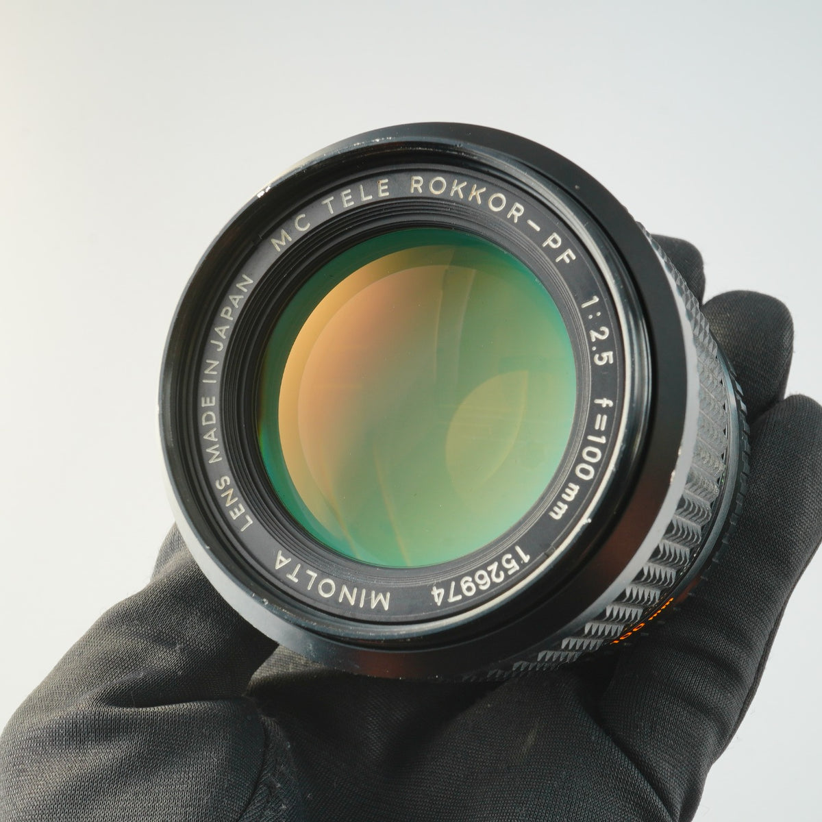【Serviced】 MINOLTA MC TELE ROKKOR PF 100mm F/2.5 単焦点レンズ