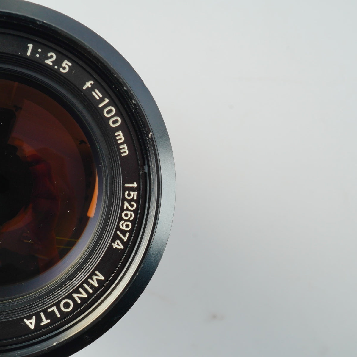 【Serviced】 MINOLTA MC TELE ROKKOR PF 100mm F/2.5 単焦点レンズ
