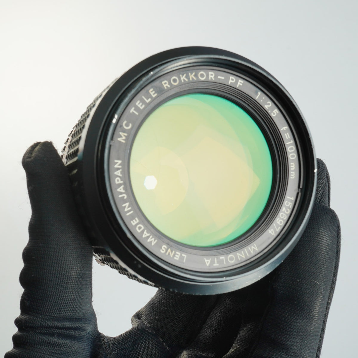 【Serviced】 MINOLTA MC TELE ROKKOR PF 100mm F/2.5 単焦点レンズ