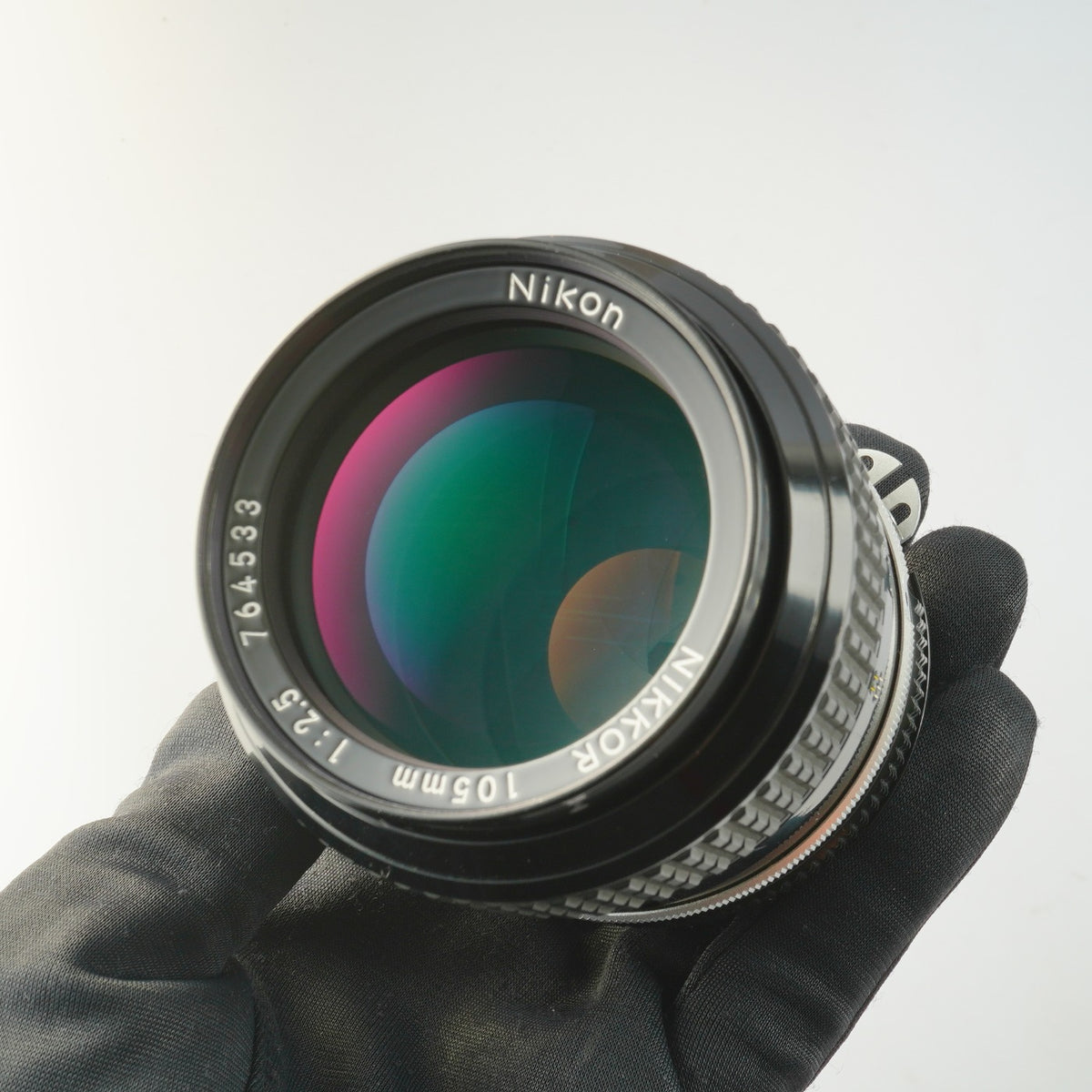 【Serviced】 Nikon Ai NIKKOR 105mm F/2.5 単焦点レンズ