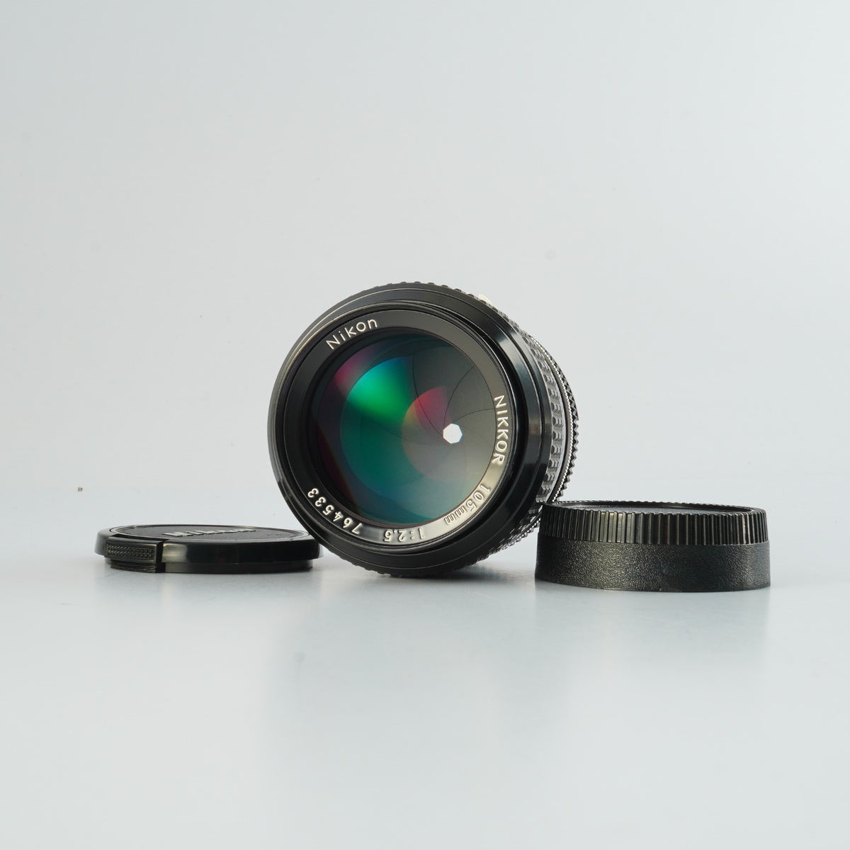 【Serviced】 Nikon Ai NIKKOR 105mm F/2.5 単焦点レンズ
