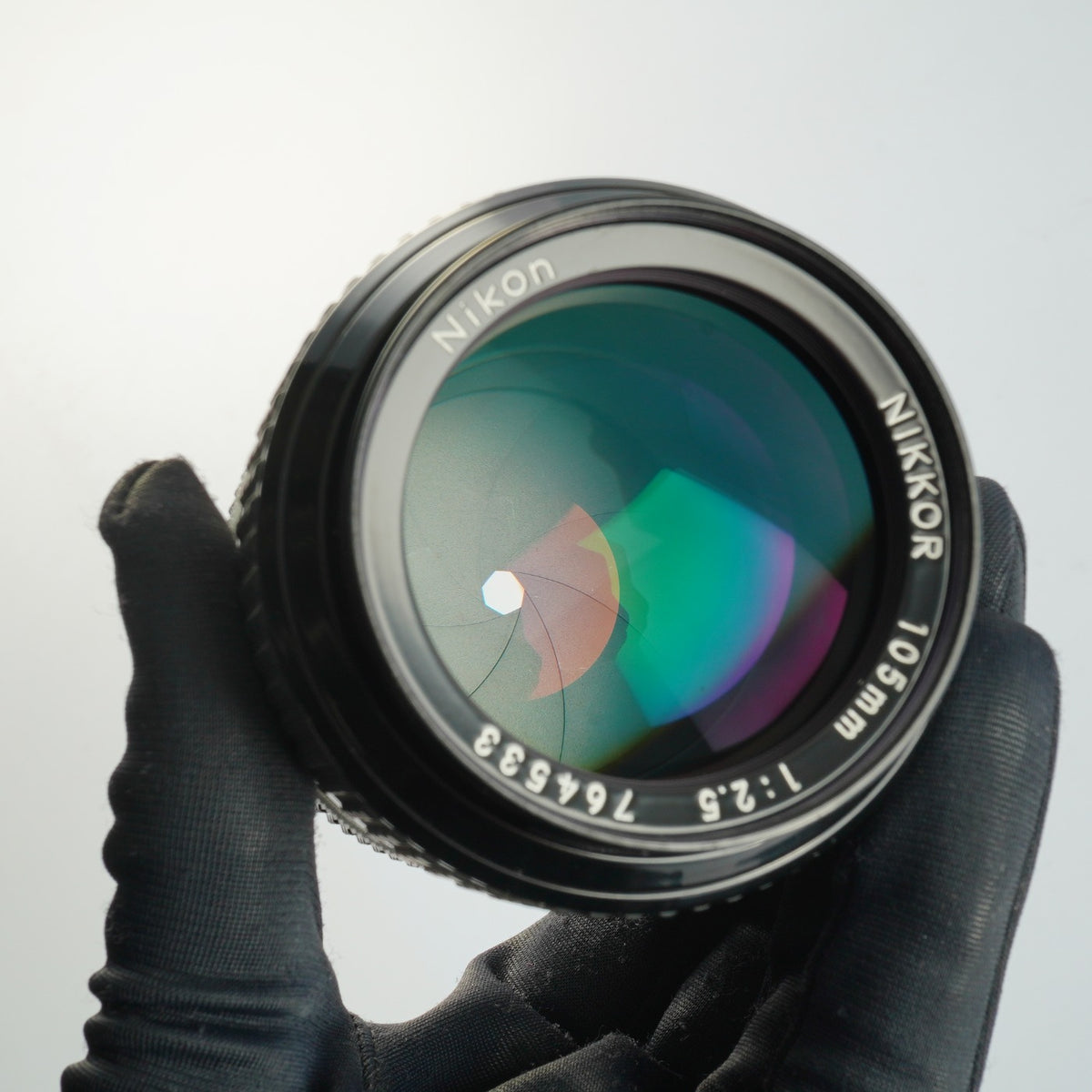 【Serviced】 Nikon Ai NIKKOR 105mm F/2.5 単焦点レンズ