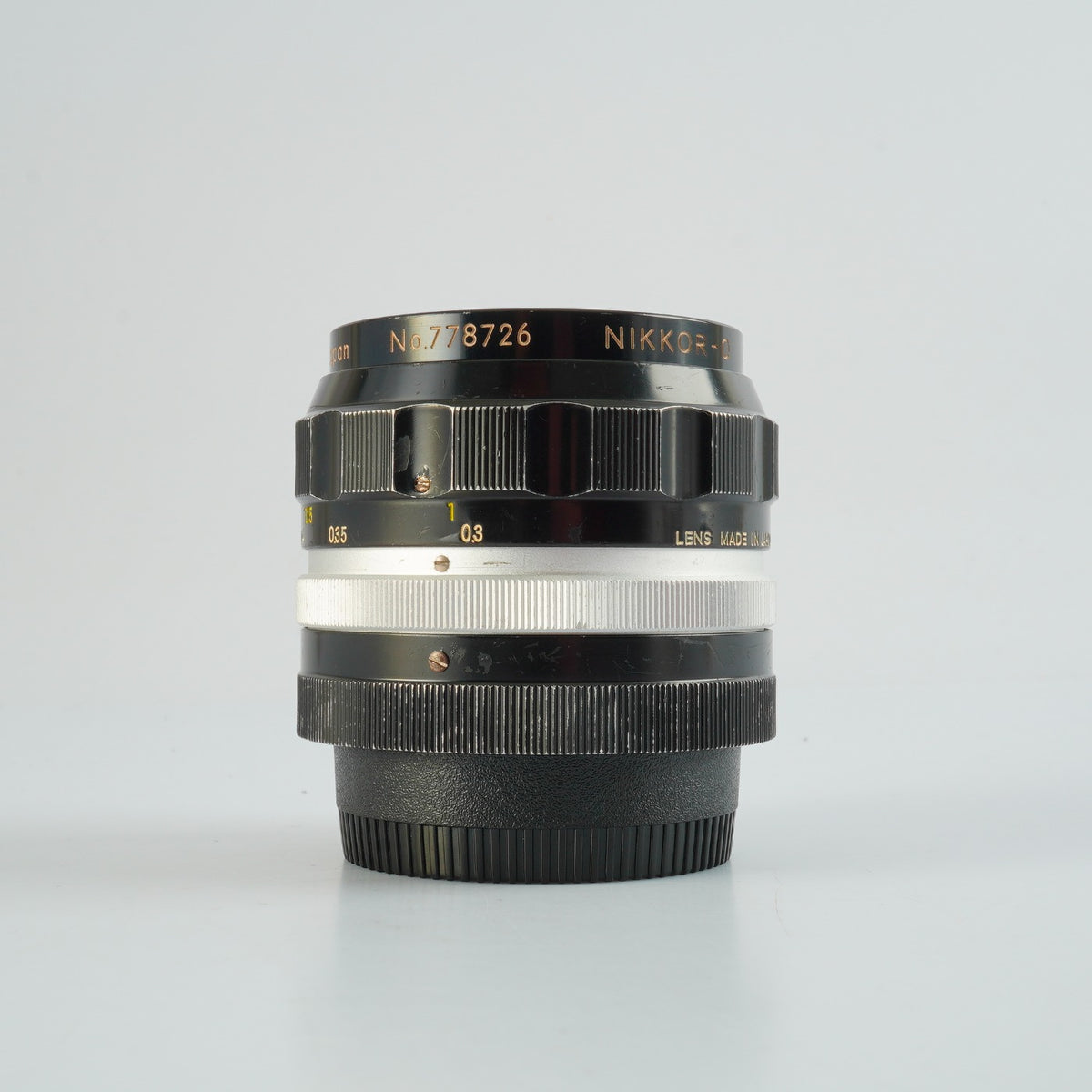 【Serviced】 Nikon 非Ai Nikkor-O Auto 35mm F/2 単焦点レンズ