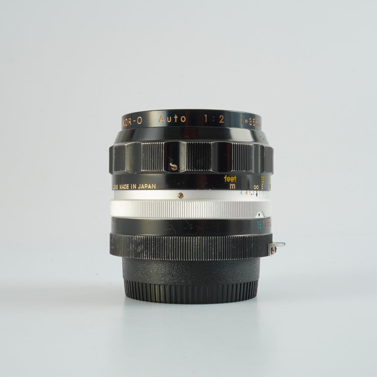 【Serviced】 Nikon 非Ai Nikkor-O Auto 35mm F/2 単焦点レンズ