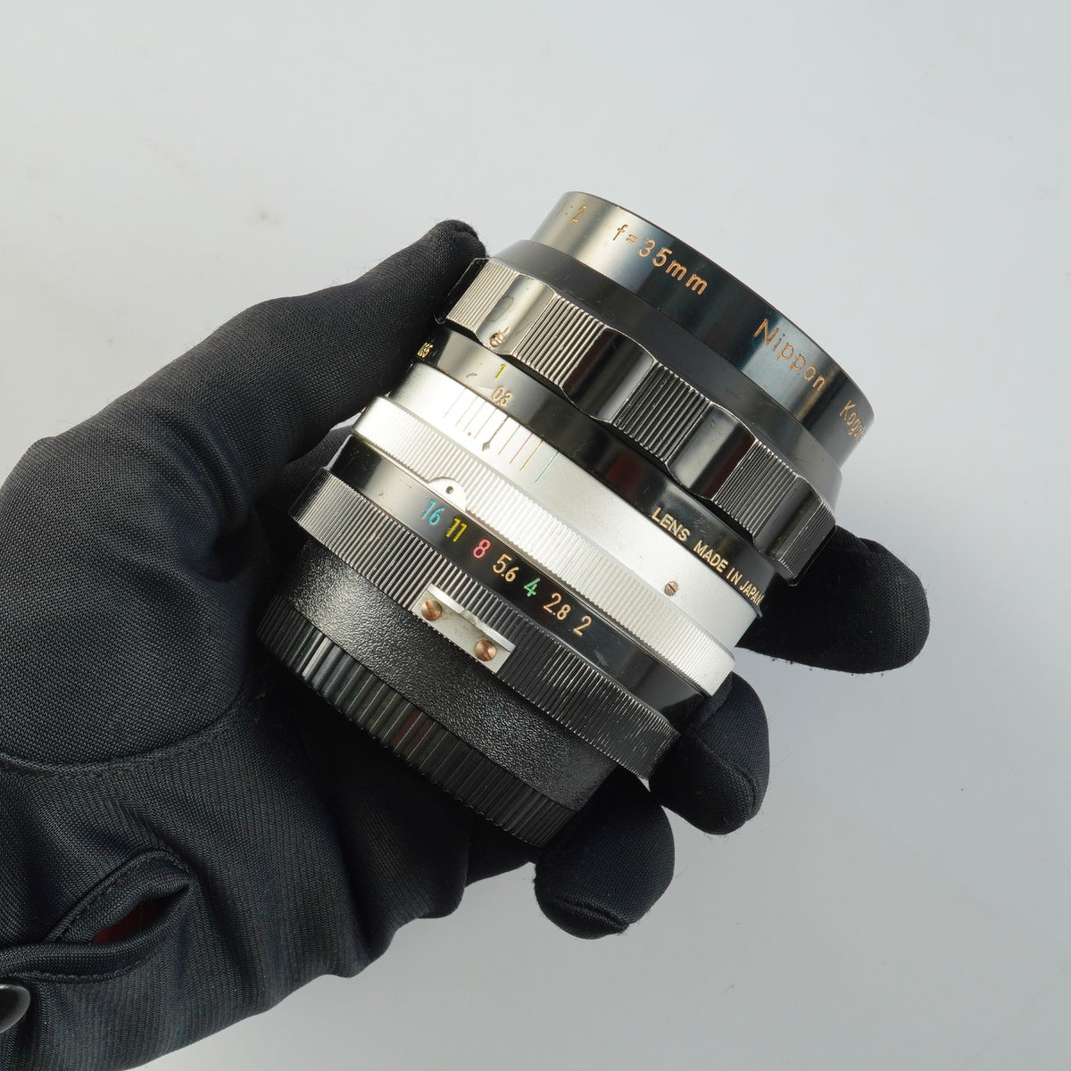 【Serviced】 Nikon 非Ai Nikkor-O Auto 35mm F/2 単焦点レンズ