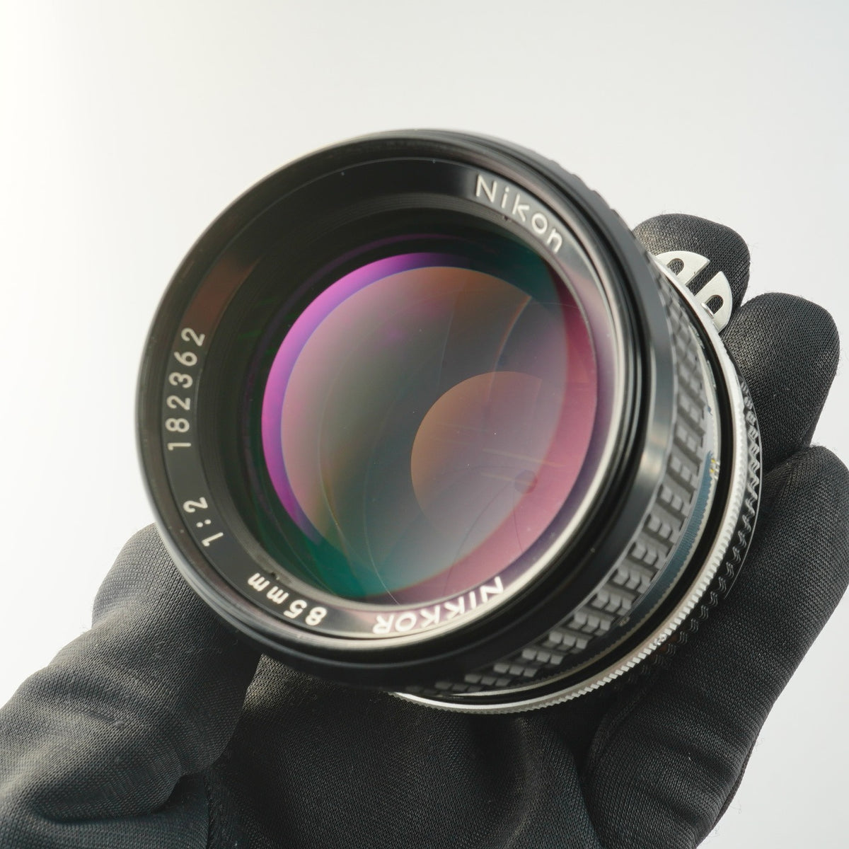 【Serviced】 Nikon Ai NIKKOR 85mm F/2 単焦点レンズ