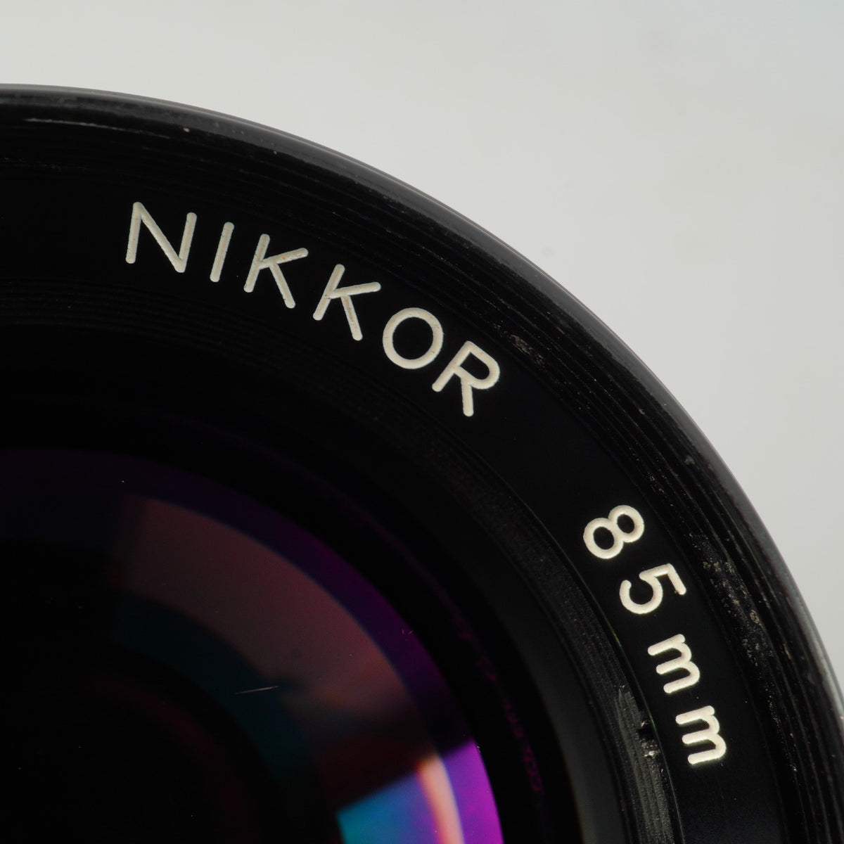 【Serviced】 Nikon Ai NIKKOR 85mm F/2 単焦点レンズ