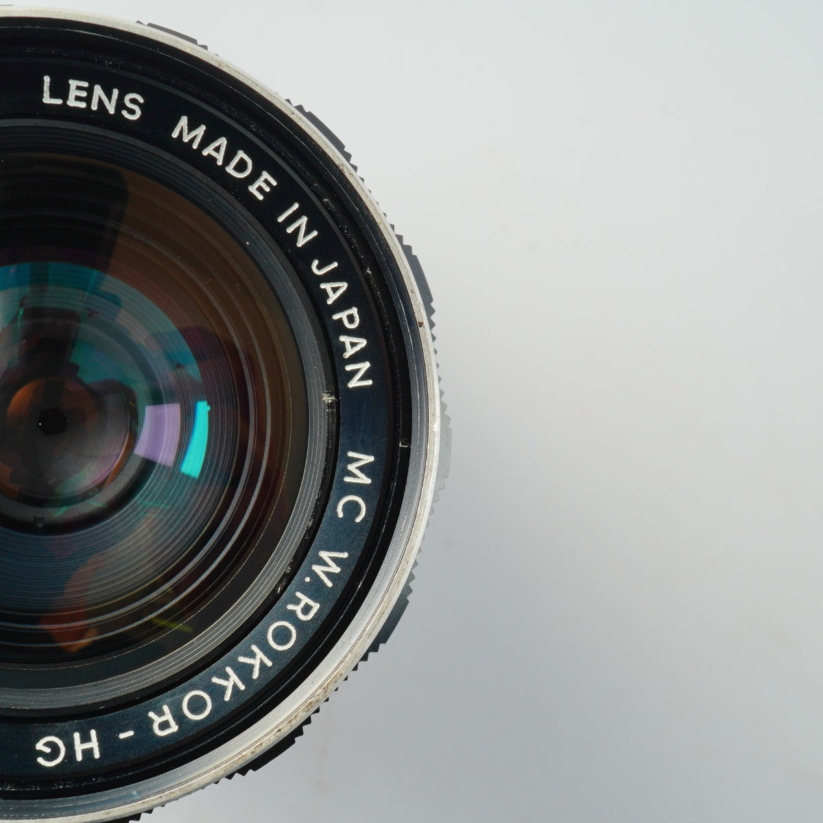 【Serviced】 MINOLTA MC W.ROKKOR-HG 35mm F/2.8 単焦点レンズ