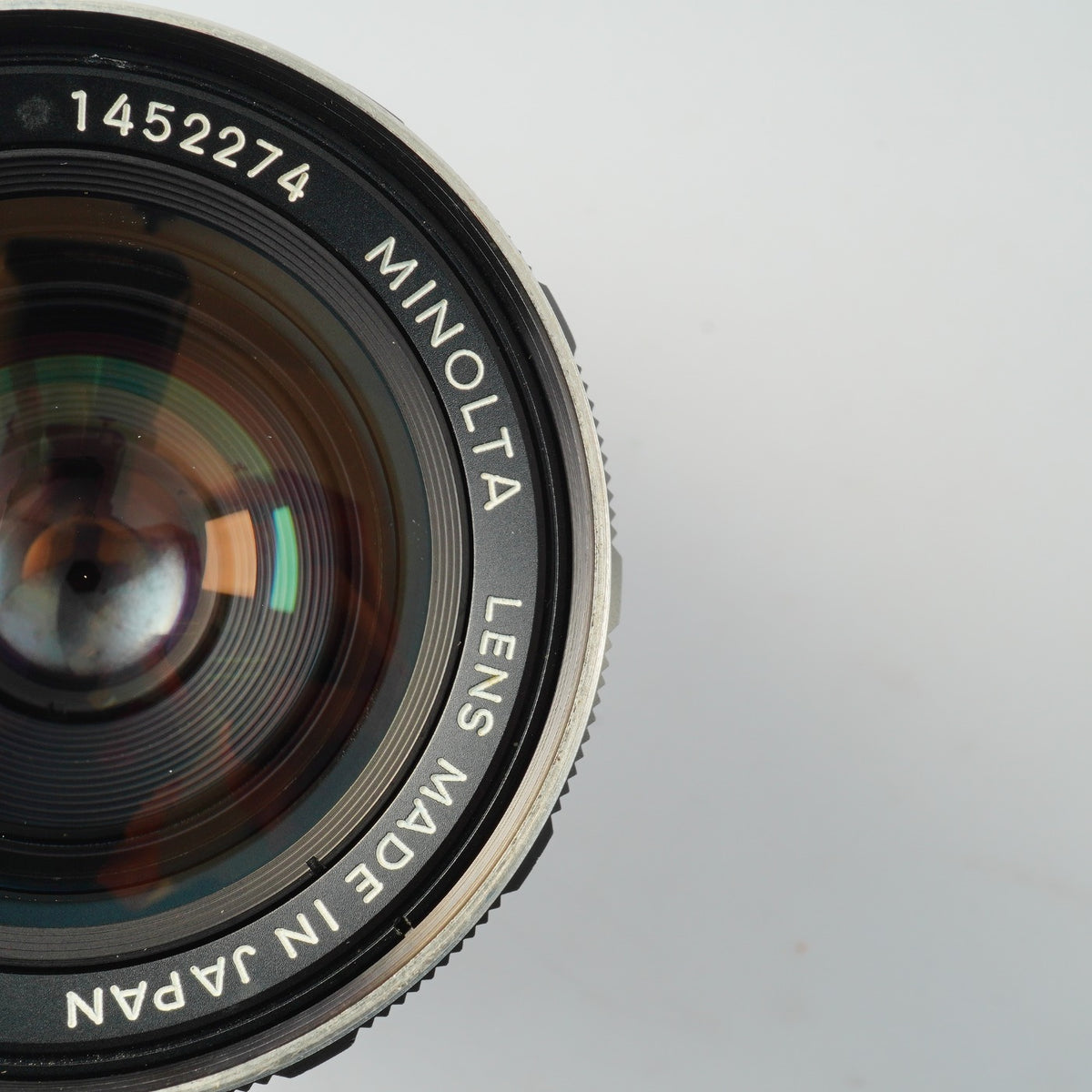 【Serviced】 MINOLTA MC W.ROKKOR-HG 35mm F/2.8 単焦点レンズ