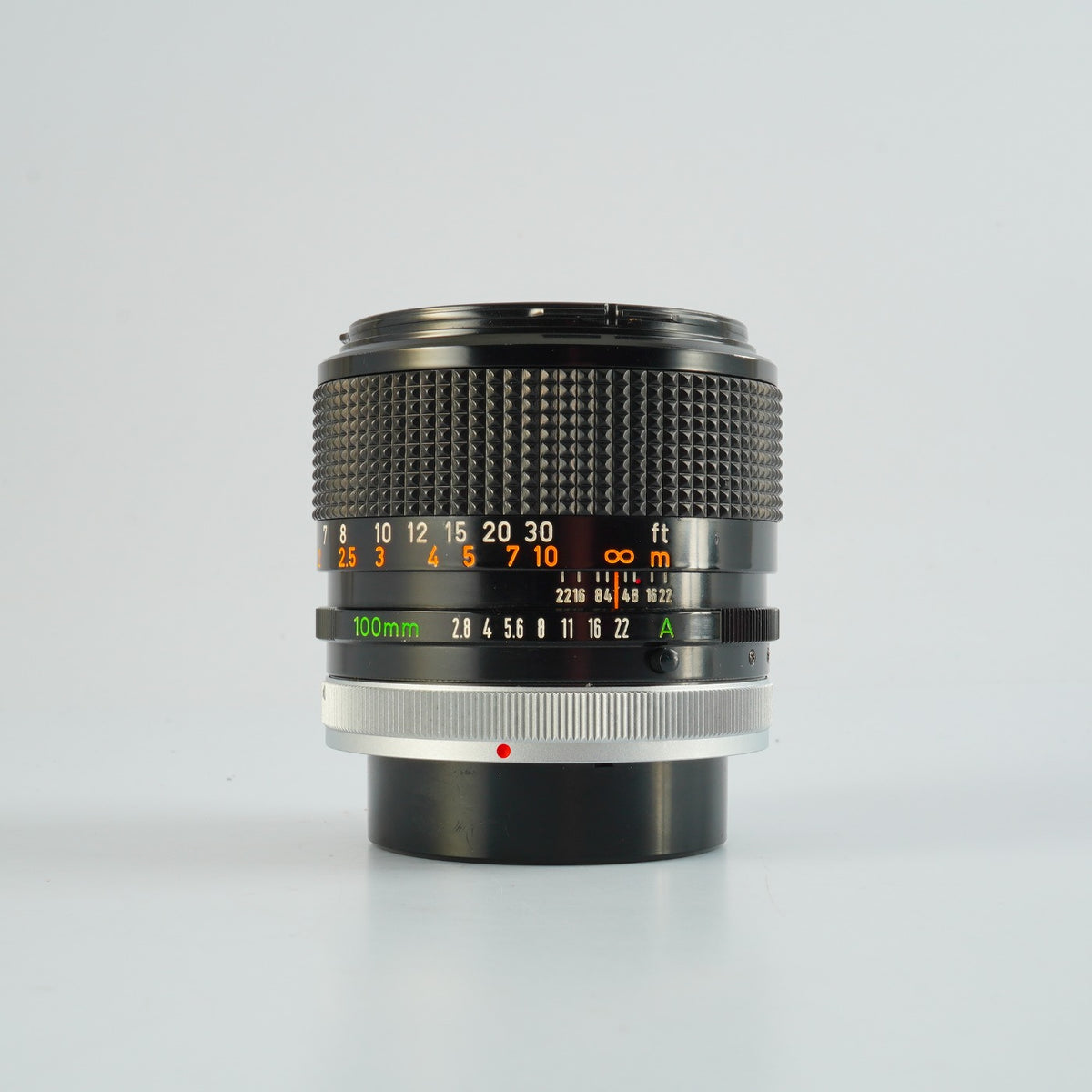 【Serviced】 Canon FD 100mm F/2.8 S.S.C. 単焦点レンズ