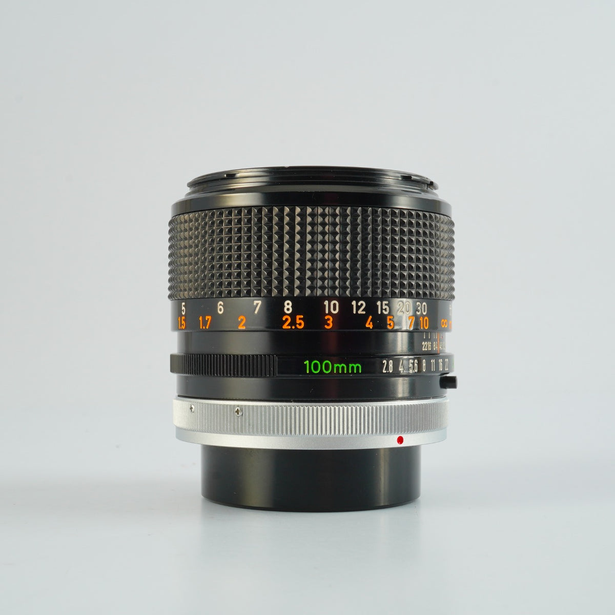 【Serviced】 Canon FD 100mm F/2.8 S.S.C. 単焦点レンズ