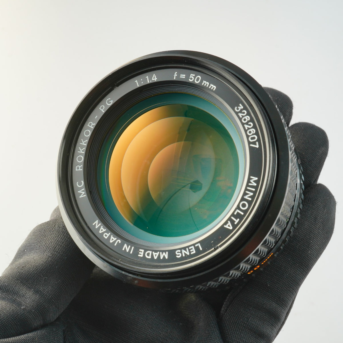【Serviced】 MINOLTA MC ROKKOR PG 50mm F/1.4 単焦点レンズ