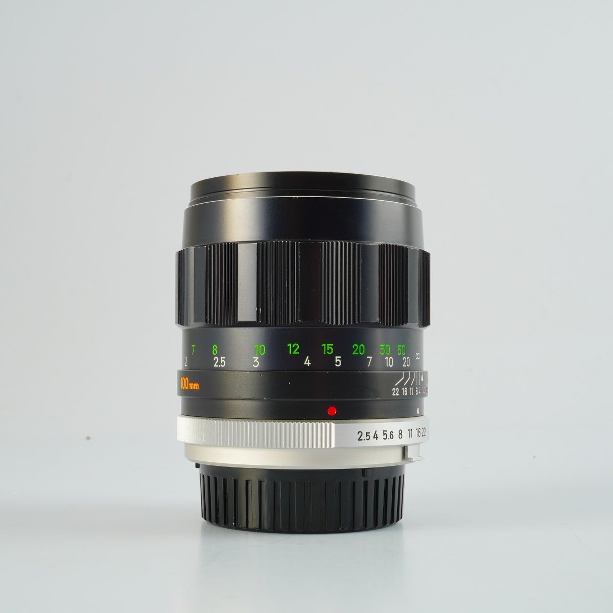 【Serviced】 MINOLTA MC TELE ROKKOR PF 100mm F/2.5 単焦点レンズ