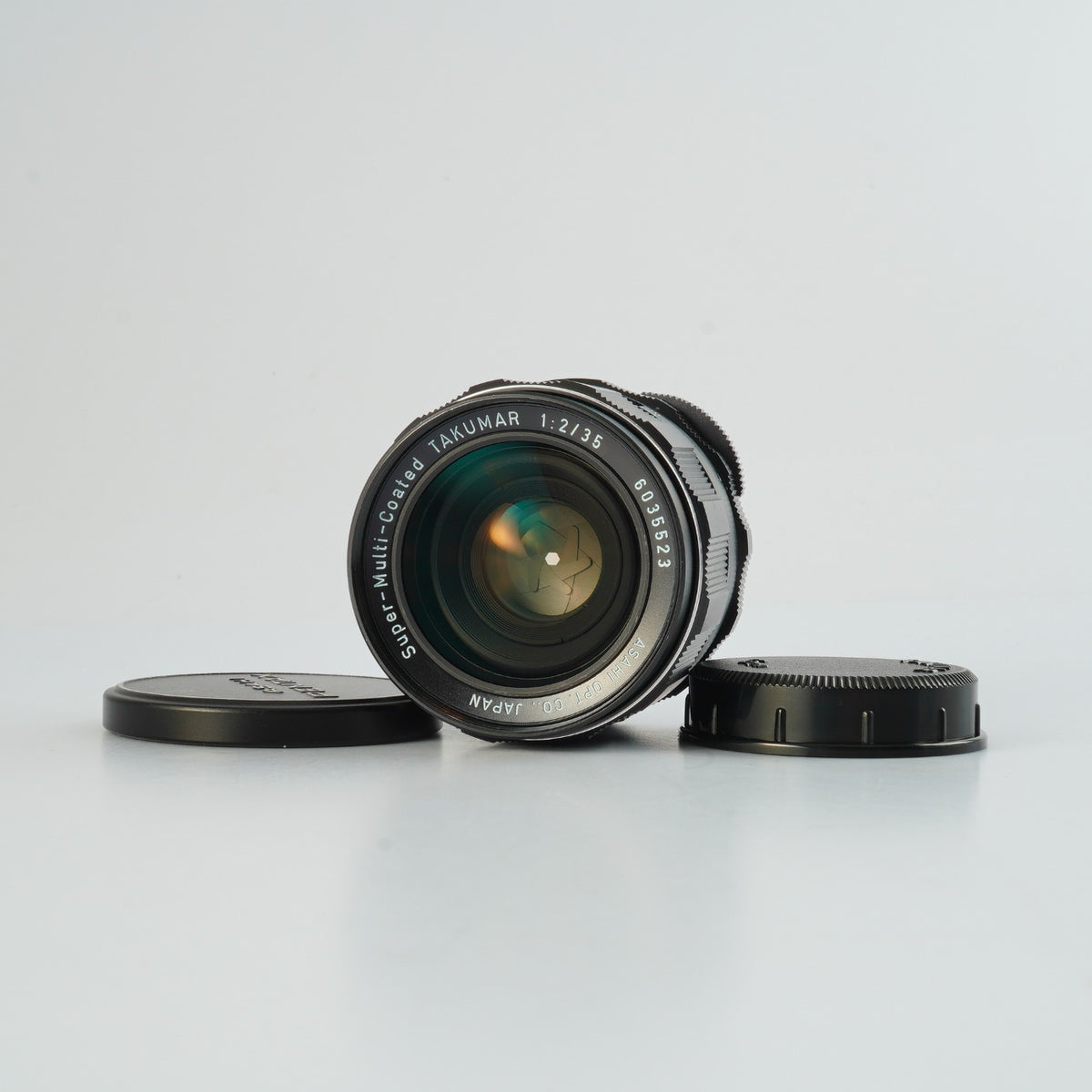 【Serviced】 PENTAX Super-Multi-Coated TAKUMAR 35mm F/2 (M42用) 単焦点レンズ
