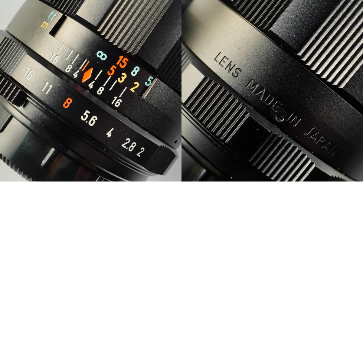 【Serviced】 PENTAX Super-Multi-Coated TAKUMAR 35mm F/2 (M42用) 単焦点レンズ