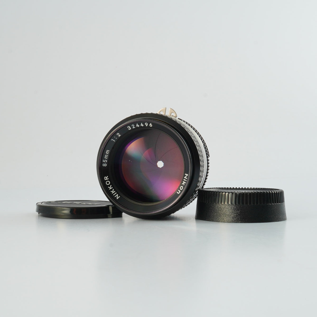 【Serviced】 Nikon Ai-S NIKKOR 85mm F/2 単焦点レンズ