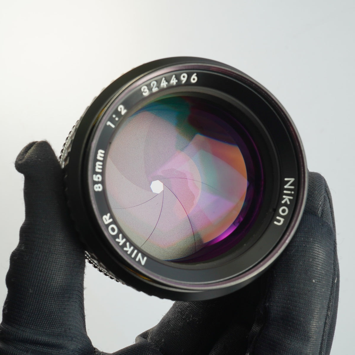 【Serviced】 Nikon Ai-S NIKKOR 85mm F/2 単焦点レンズ