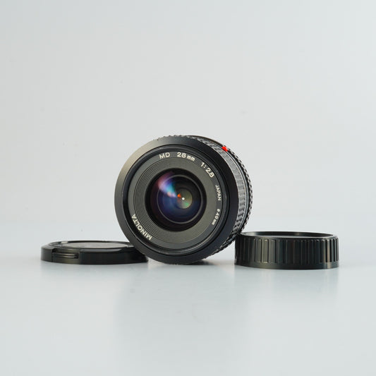 MINOLTA New MD 28mm F/2.8 単焦点レンズ