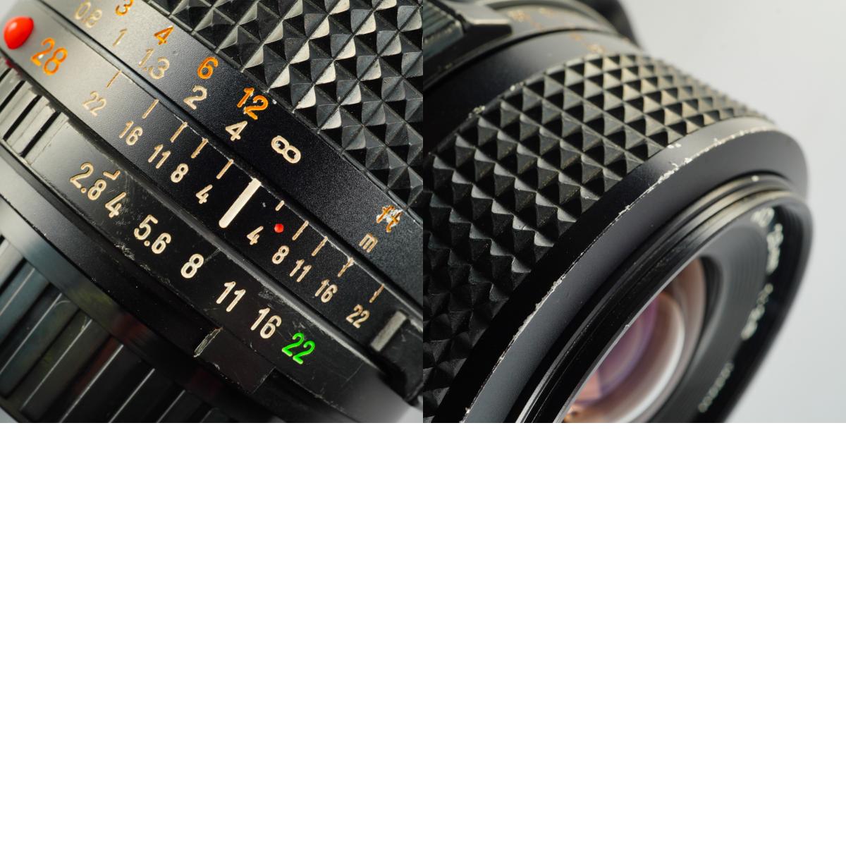 MINOLTA New MD 28mm F/2.8 単焦点レンズ