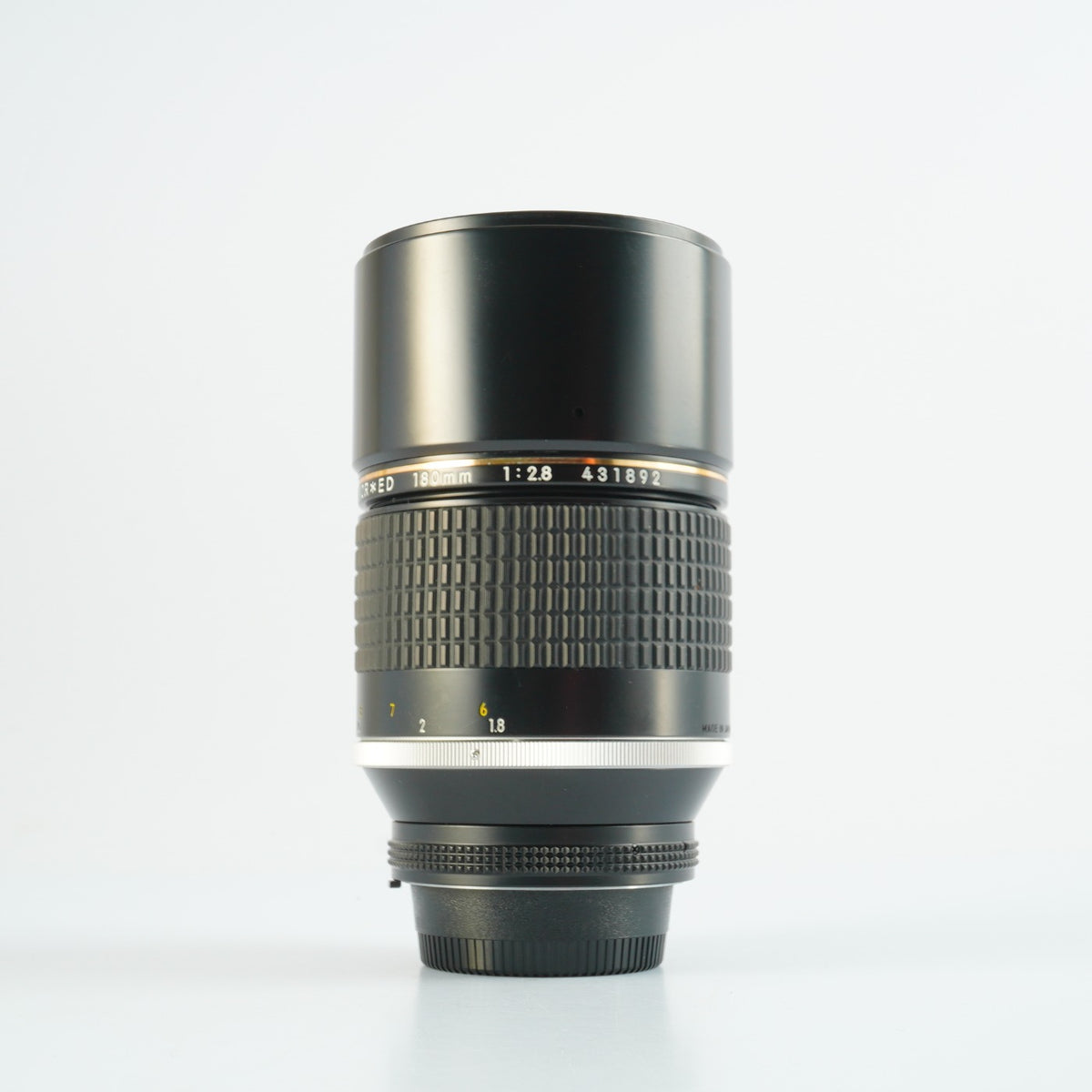 【Serviced】 Nikon Ai-S NIKKOR ED 180mm F/2.8 単焦点レンズ
