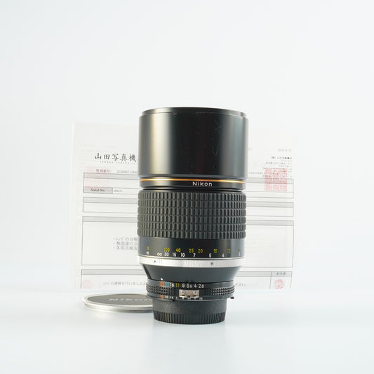 【Serviced】 Nikon Ai-S NIKKOR ED 180mm F/2.8 単焦点レンズ