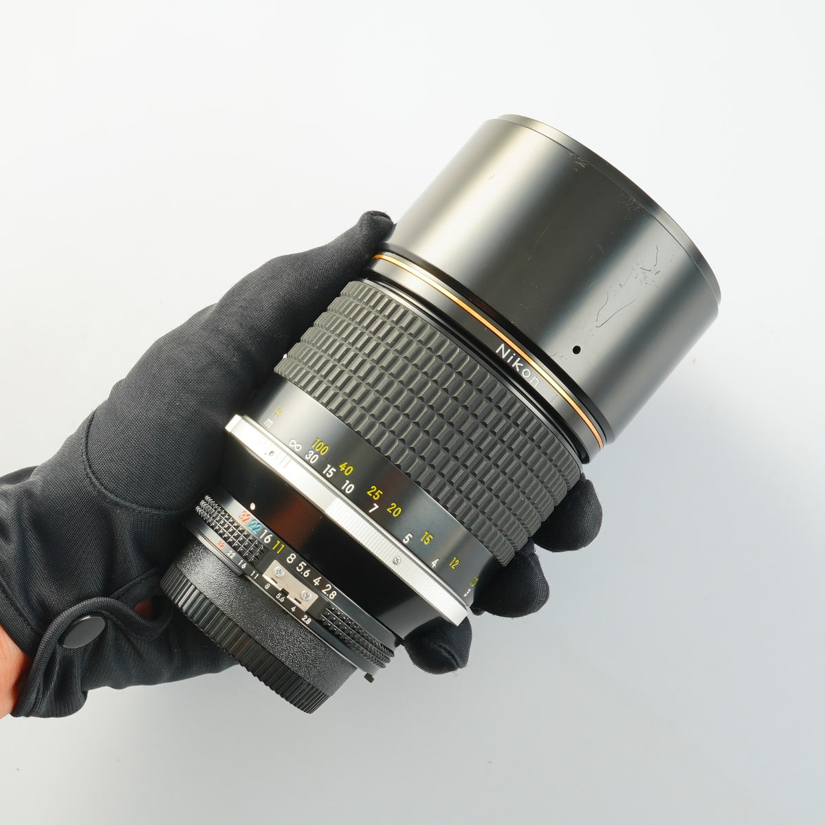 【Serviced】 Nikon Ai-S NIKKOR ED 180mm F/2.8 単焦点レンズ