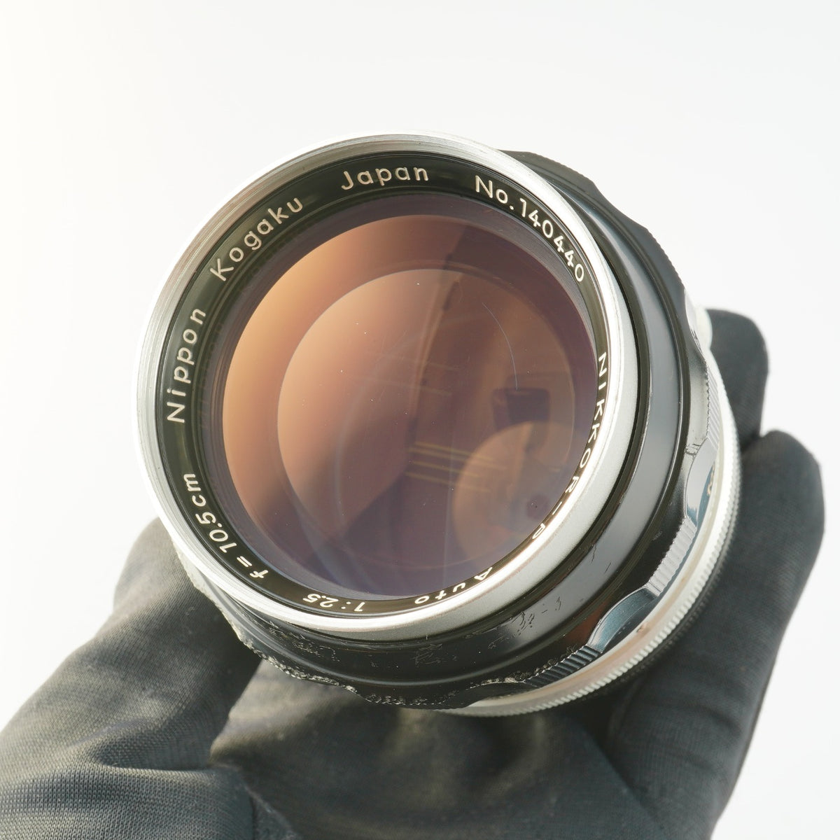 【Serviced】 Nikon 非Ai NIKKOR-P Auto 10.5cm 105mm F/2.5 単焦点レンズ