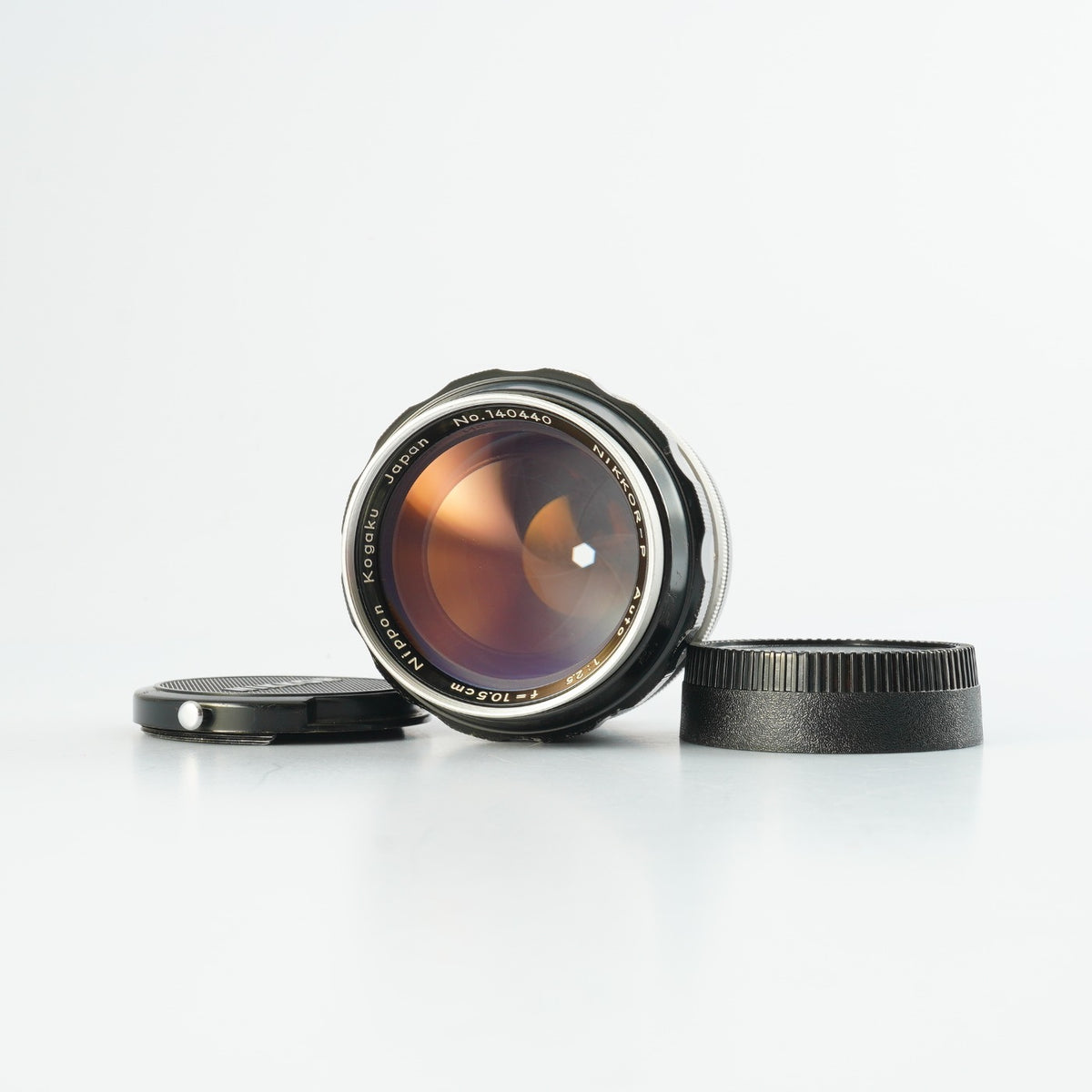 【Serviced】 Nikon 非Ai NIKKOR-P Auto 10.5cm 105mm F/2.5 単焦点レンズ