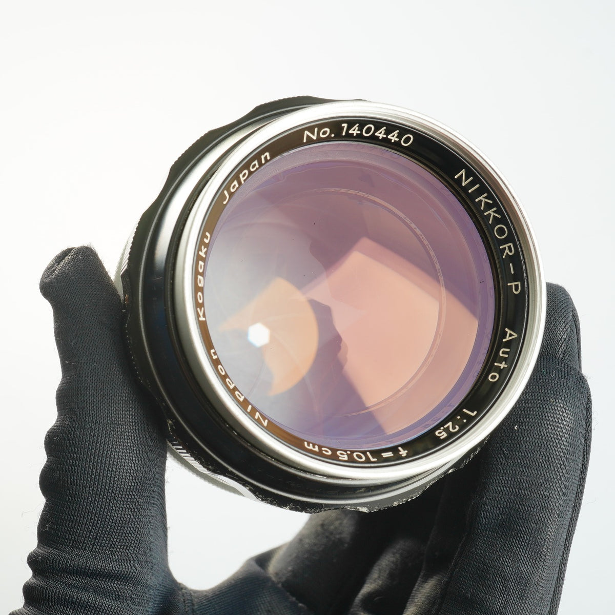 【Serviced】 Nikon 非Ai NIKKOR-P Auto 10.5cm 105mm F/2.5 単焦点レンズ