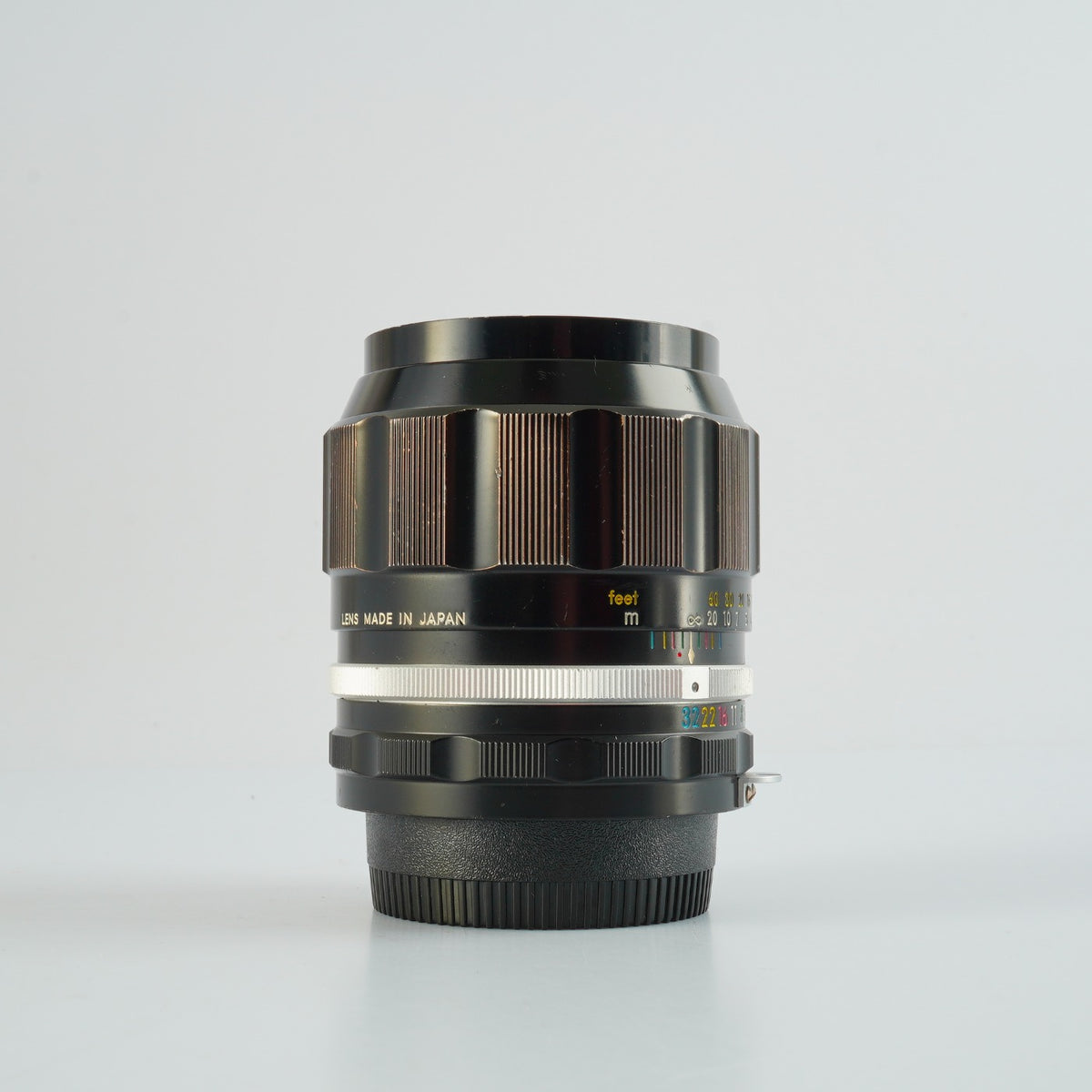 【Serviced】 Nikon 非Ai NIKKOR-P Auto 105mm F/2.5 単焦点レンズ