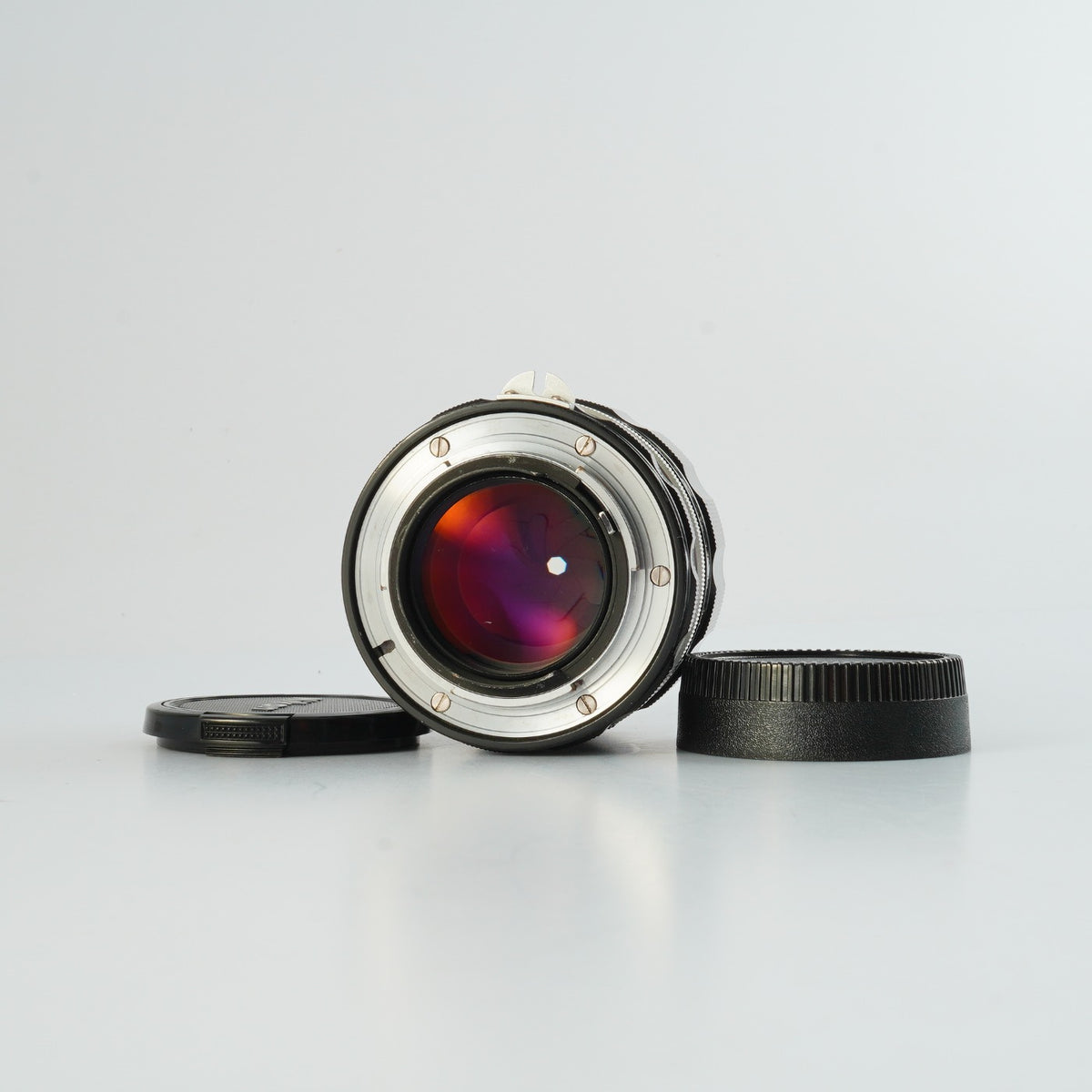 【Serviced】 Nikon 非Ai NIKKOR-P Auto 105mm F/2.5 単焦点レンズ