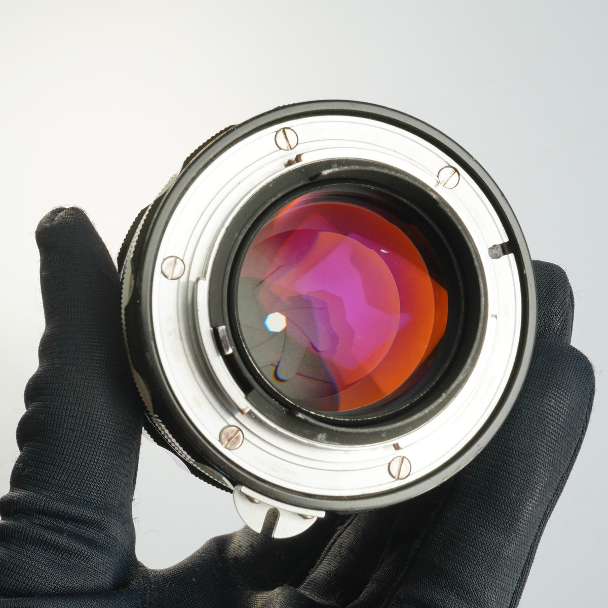【Serviced】 Nikon 非Ai NIKKOR-P Auto 105mm F/2.5 単焦点レンズ