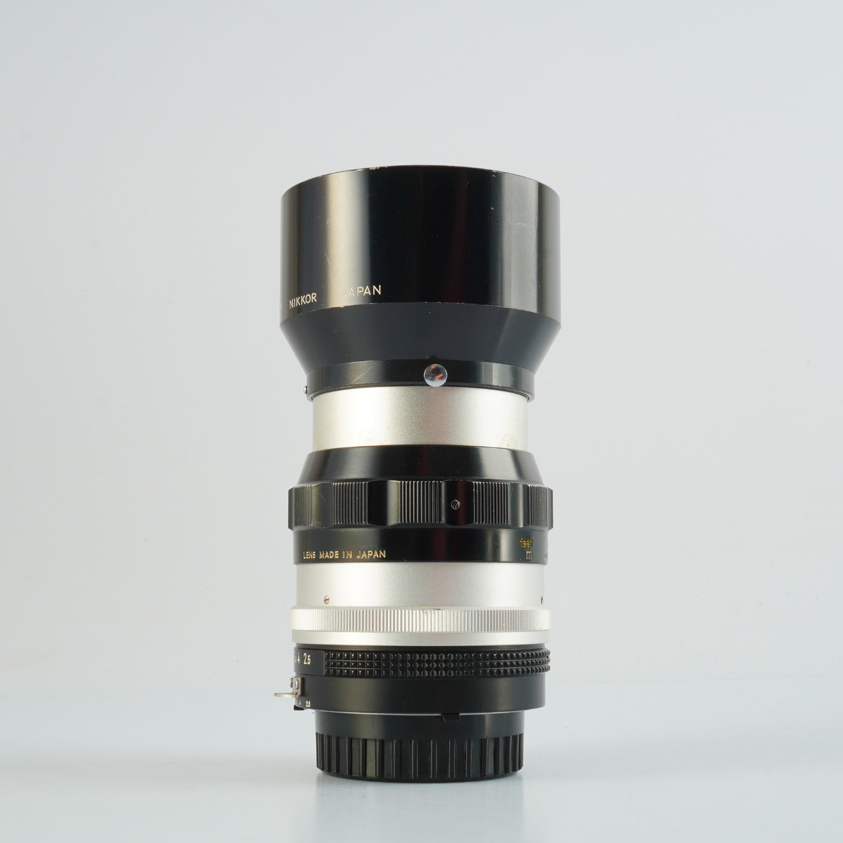 【Serviced】 Nikon Ai改 NIKKOR-P Auto 105mm F/2.5 単焦点レンズ