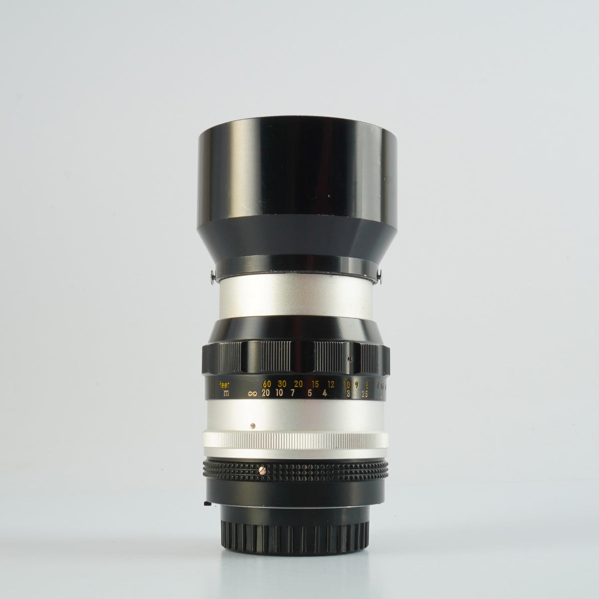 【Serviced】 Nikon Ai改 NIKKOR-P Auto 105mm F/2.5 単焦点レンズ