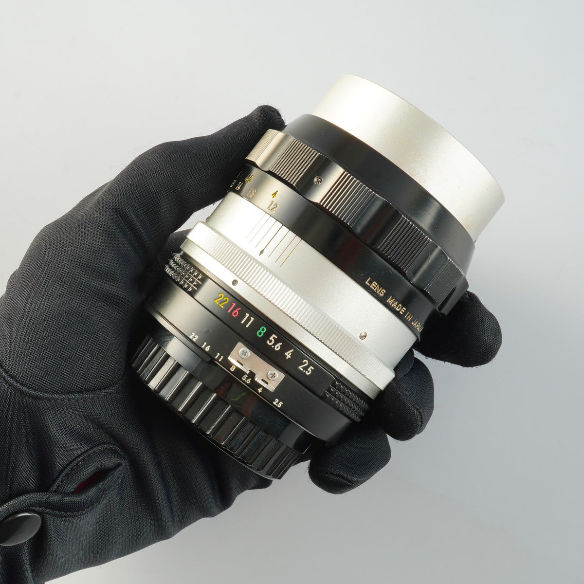 【Serviced】 Nikon Ai改 NIKKOR-P Auto 105mm F/2.5 単焦点レンズ