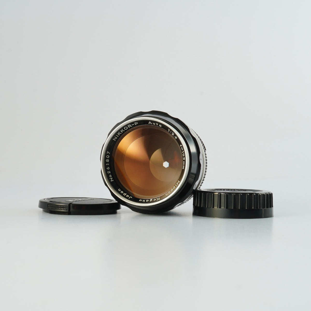 【Serviced】 Nikon Ai改 NIKKOR-P Auto 105mm F/2.5 単焦点レンズ
