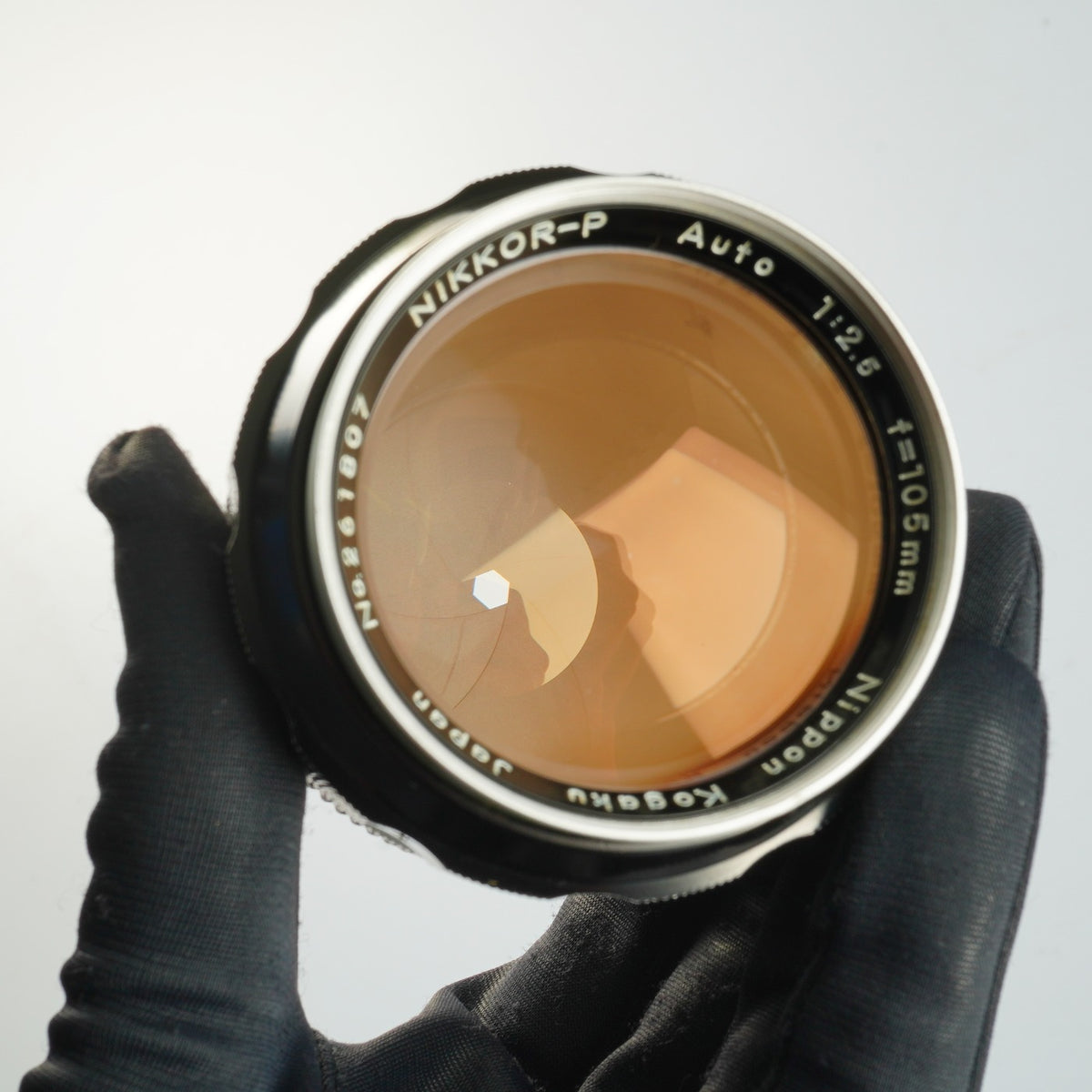 【Serviced】 Nikon Ai改 NIKKOR-P Auto 105mm F/2.5 単焦点レンズ
