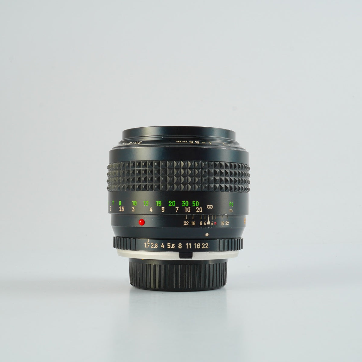 【Serviced】 MINOLTA MC ROKKOR 85mm F/1.7 単焦点レンズ