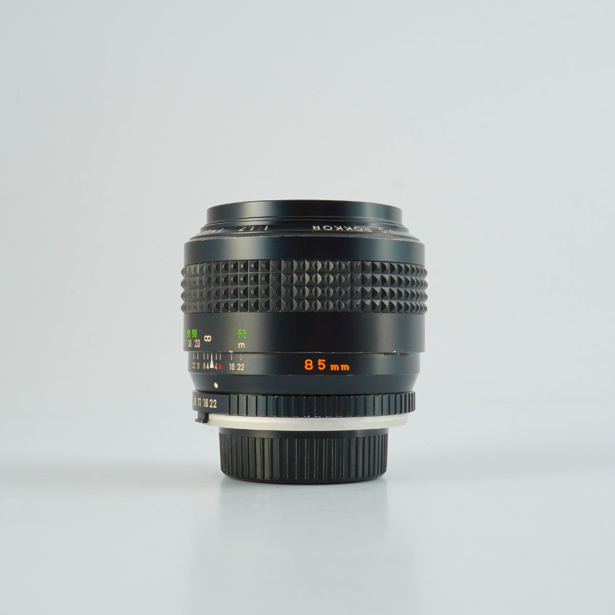 【Serviced】 MINOLTA MC ROKKOR 85mm F/1.7 単焦点レンズ