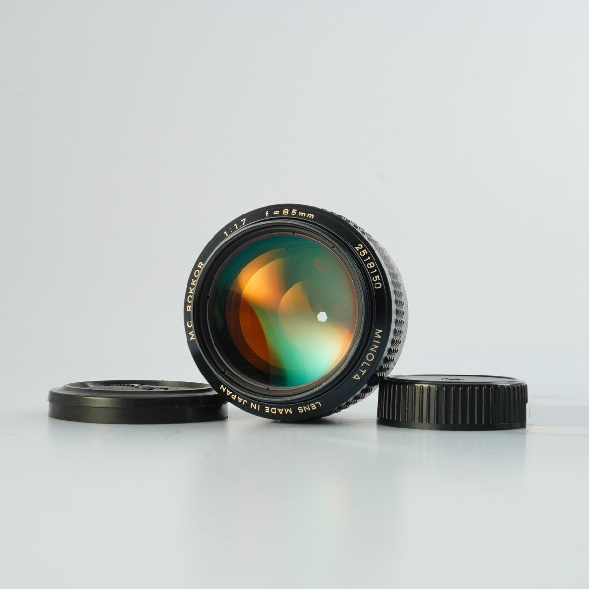 【Serviced】 MINOLTA MC ROKKOR 85mm F/1.7 単焦点レンズ