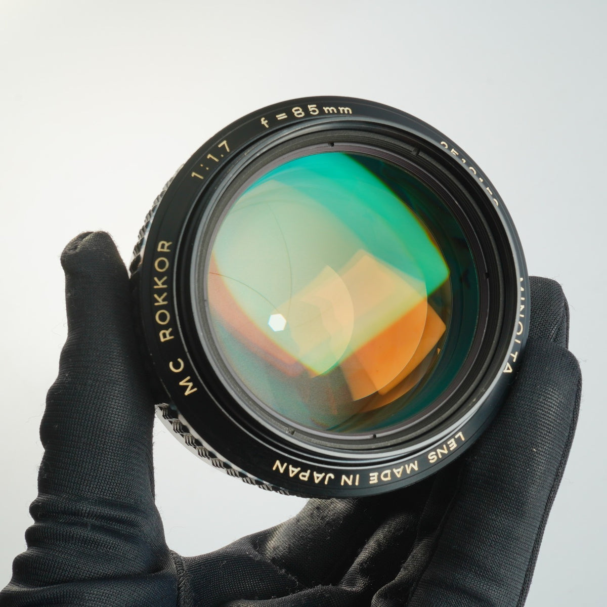 【Serviced】 MINOLTA MC ROKKOR 85mm F/1.7 単焦点レンズ