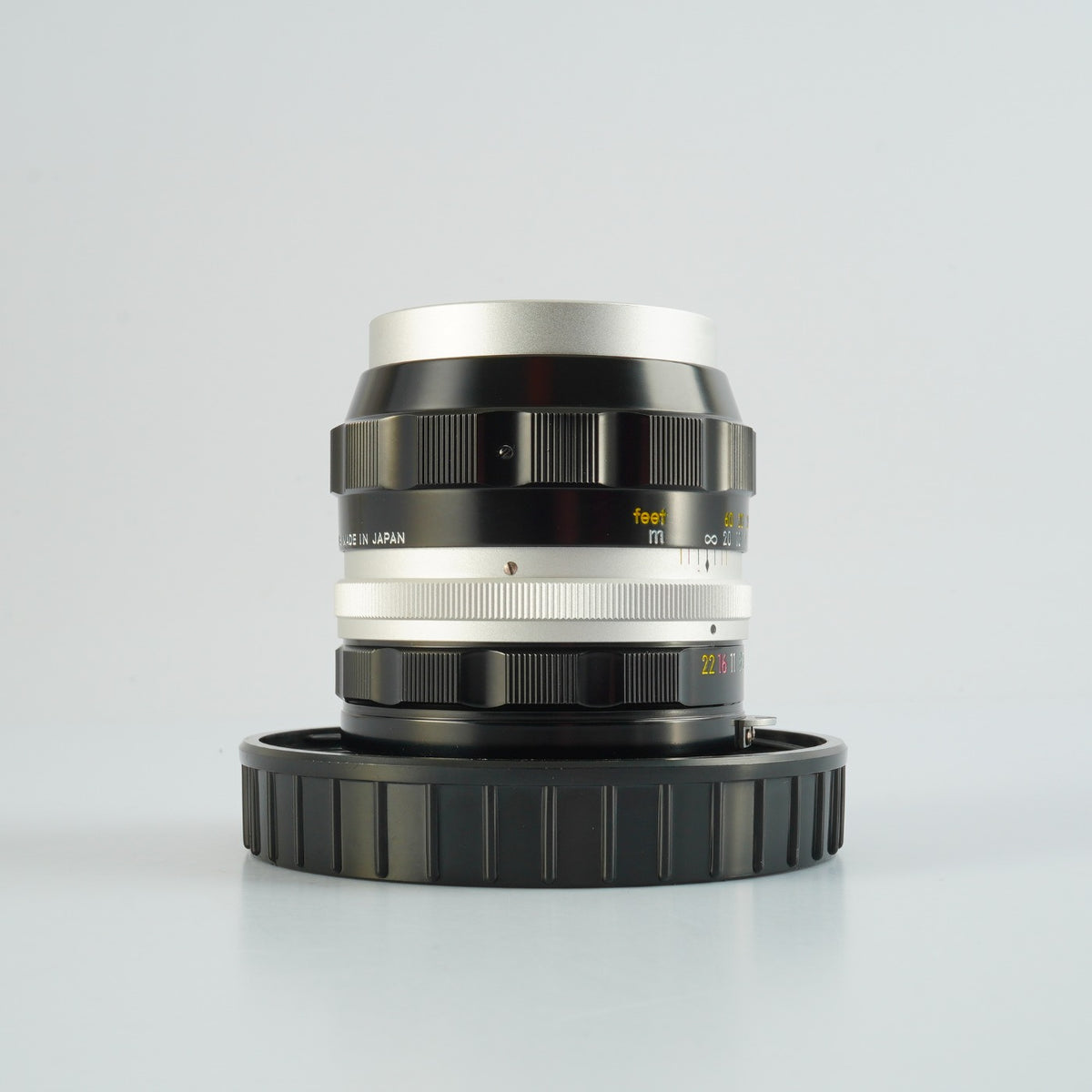 【Serviced】 Nikon 非Ai NIKKOR-P Auto 105mm F/2.5 単焦点レンズ