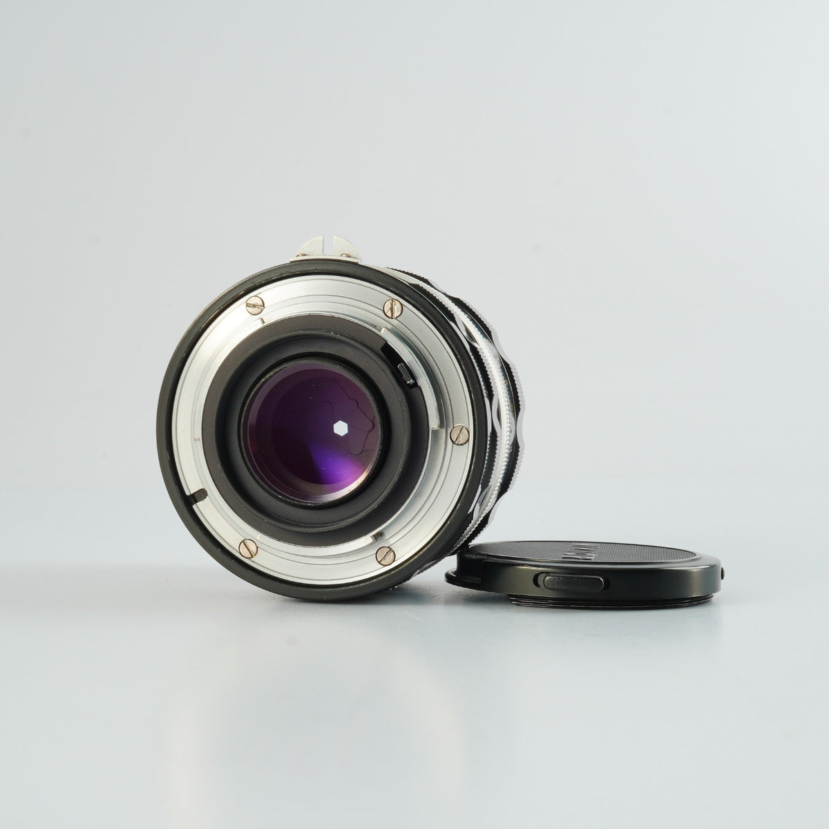 【Serviced】 Nikon 非Ai NIKKOR-P Auto 105mm F/2.5 単焦点レンズ