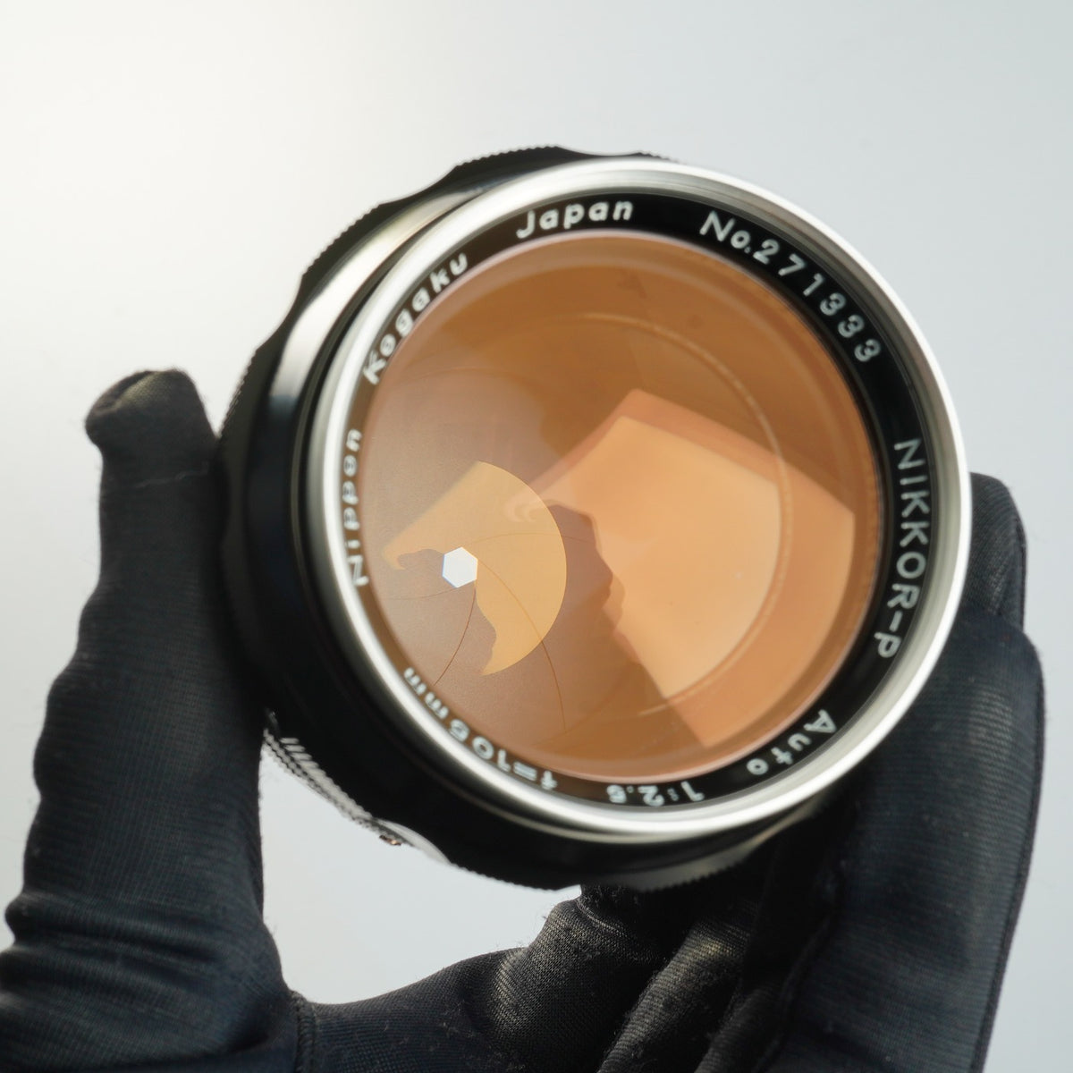【Serviced】 Nikon 非Ai NIKKOR-P Auto 105mm F/2.5 単焦点レンズ