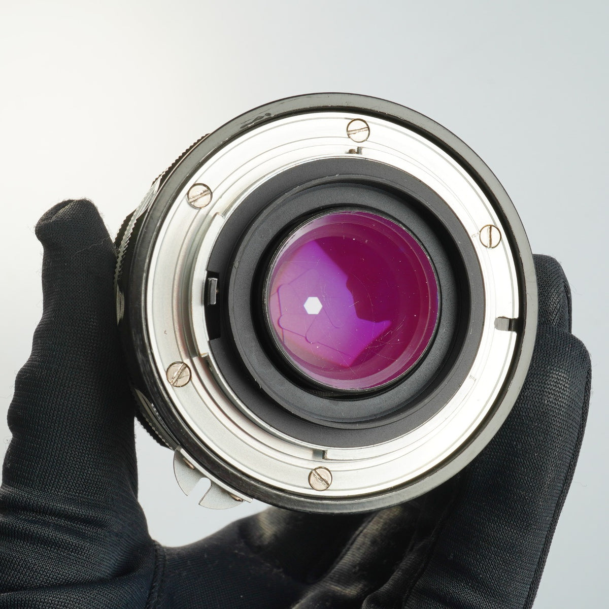 【Serviced】 Nikon 非Ai NIKKOR-P Auto 105mm F/2.5 単焦点レンズ