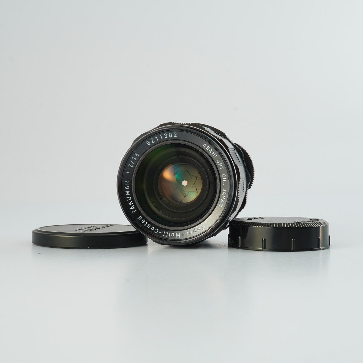 【Serviced】 PENTAX Super-Multi-Coated TAKUMAR 35mm F/2 (M42用) 単焦点レンズ
