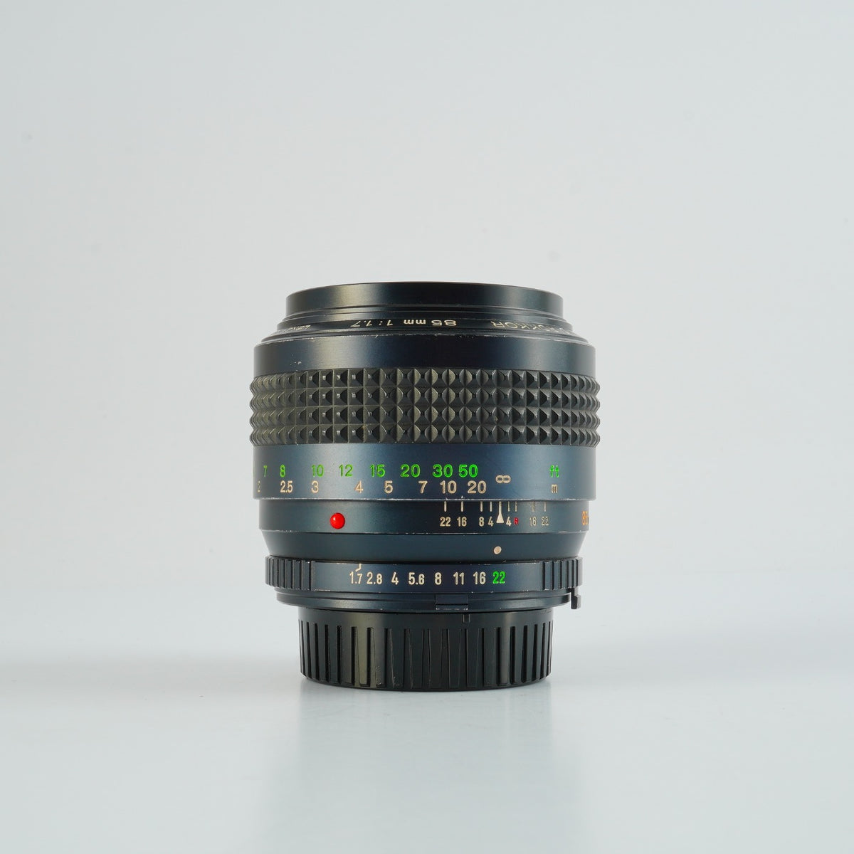 【Serviced】 MINOLTA MD ROKKOR 85mm F/1.7 単焦点レンズ