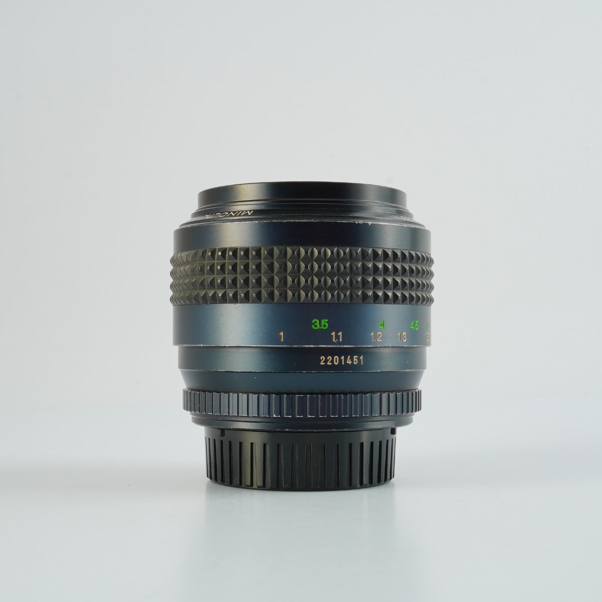 【Serviced】 MINOLTA MD ROKKOR 85mm F/1.7 単焦点レンズ