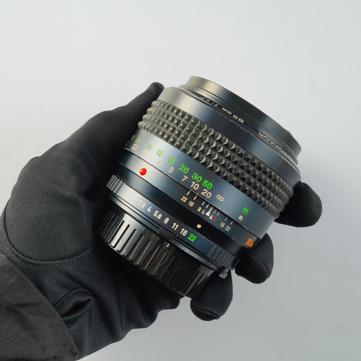 【Serviced】 MINOLTA MD ROKKOR 85mm F/1.7 単焦点レンズ